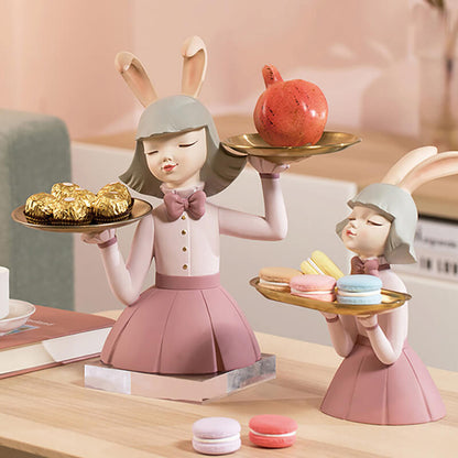 Lighteme Rabbit Girl Resin Storage