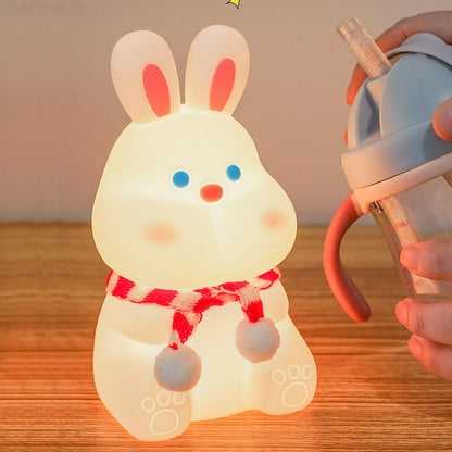 Lighteme Kaninchen-Nachtlampe aus Silikon