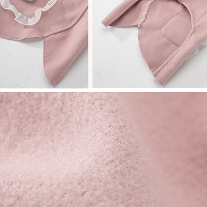 Lighteme Rabbit Cat Woolen Casual Coat (5 colors)