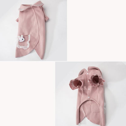 Lighteme Rabbit Cat Woolen Casual Coat (5 colors)