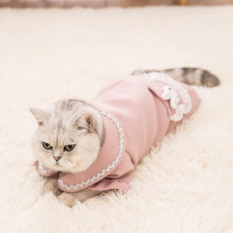 Lighteme Rabbit Cat Woolen Casual Coat (5 colors)