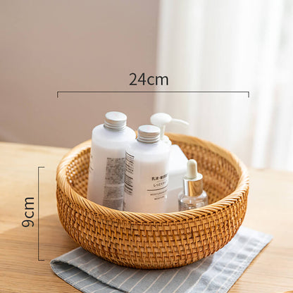 Panier de rangement en rotin Lighteme