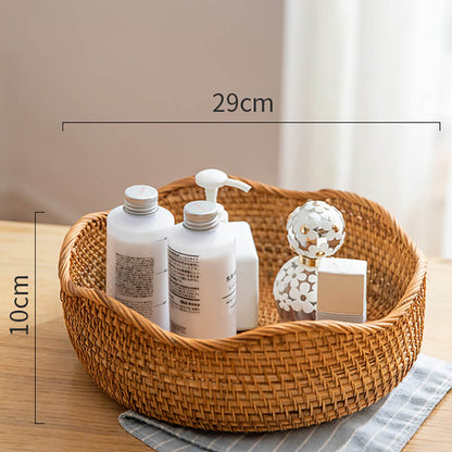 Panier de rangement en rotin Lighteme