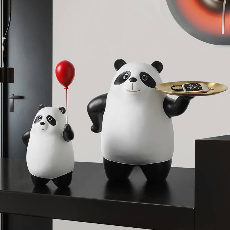 Lighteme Red Panda Fruit Plate