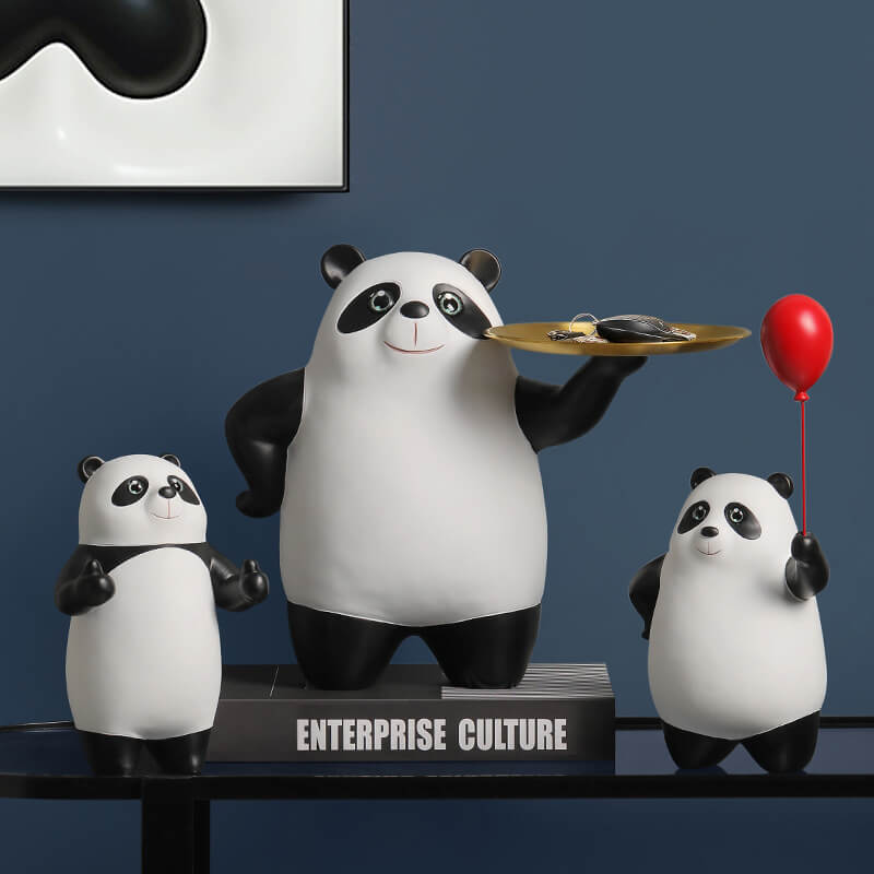 Lighteme Red Panda Fruit Plate