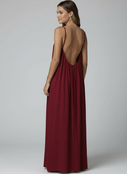 Loose Fit Spaghetti Strap Dress