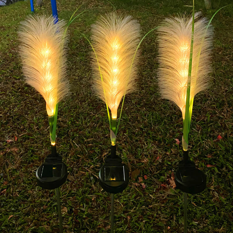 Lighteme Solar Reed Dekorative Außenleuchte