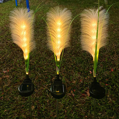 Lighteme Solar Reed Dekorative Außenleuchte
