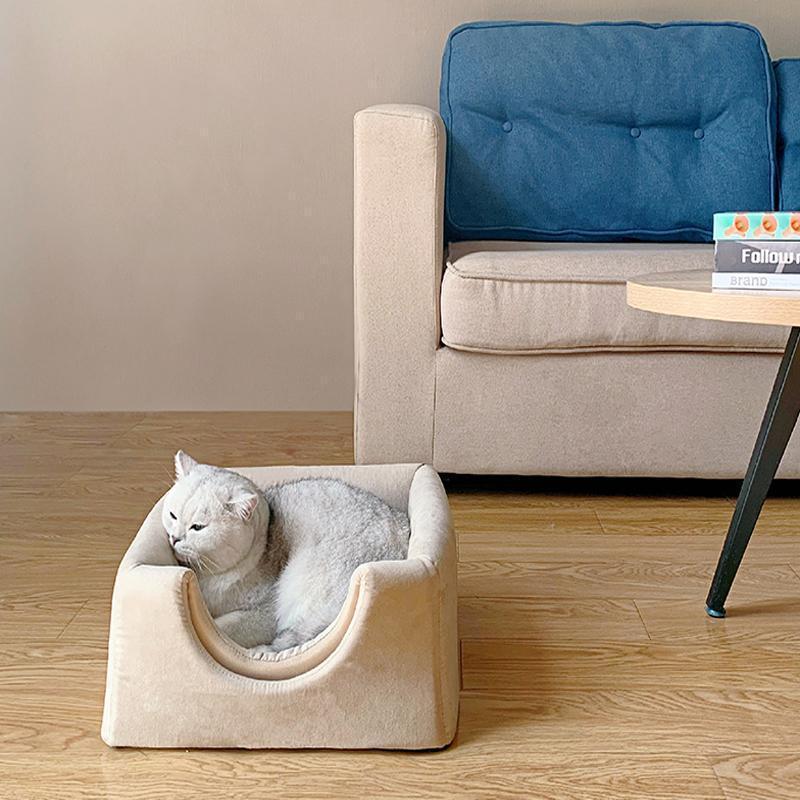 Lighteme Removable Mat Cat Safety Sofa House (2 colors)