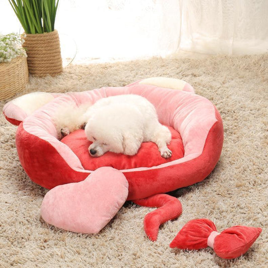 Lighteme Removable Plump Pad Pet Kennel (5 colors & 4 sizes)