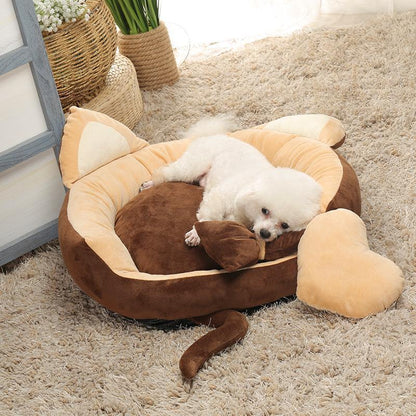 Lighteme Removable Plump Pad Pet Kennel (5 colors & 4 sizes)
