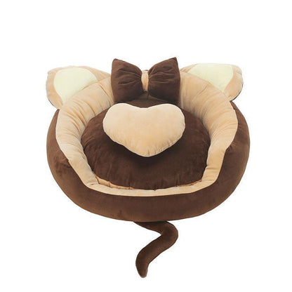 Lighteme Removable Plump Pad Pet Kennel (5 colors & 4 sizes)