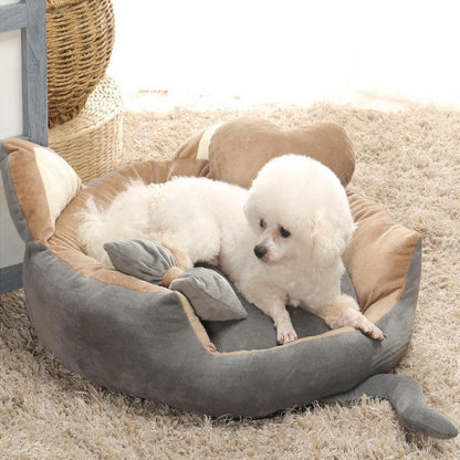 Lighteme Removable Plump Pad Pet Kennel (5 colors & 4 sizes)