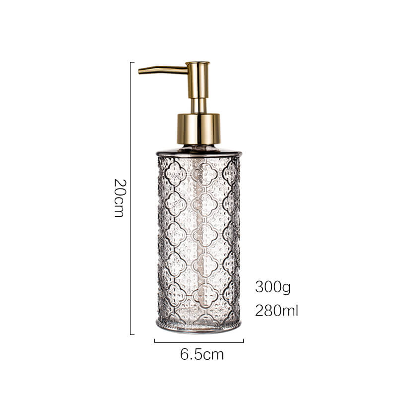 Lighteme Retro Begonia Flower Soap Dispenser