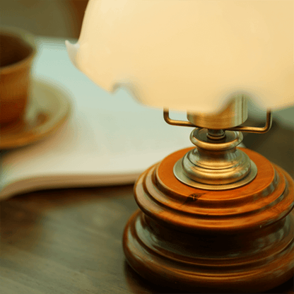 Lighteme Retro Flower Glass Table Lamp