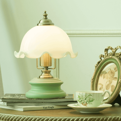 Lighteme Retro Flower Glass Table Lamp
