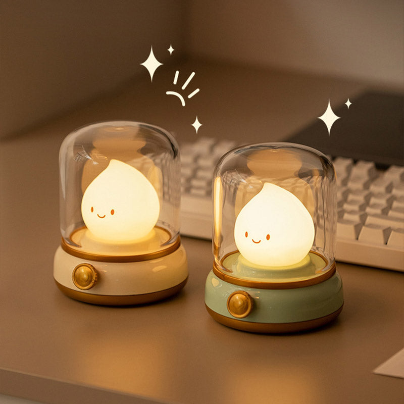 Lighteme Retro Small Flame Night Light