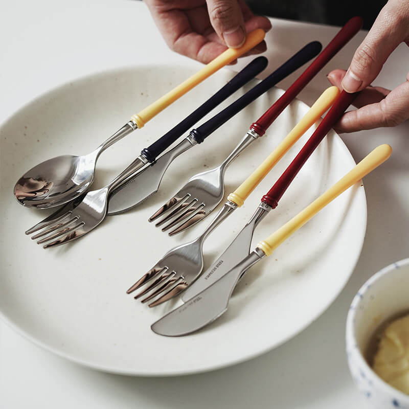 Lighteme Retro Stainless Steel Flatware 3 Pcs Set