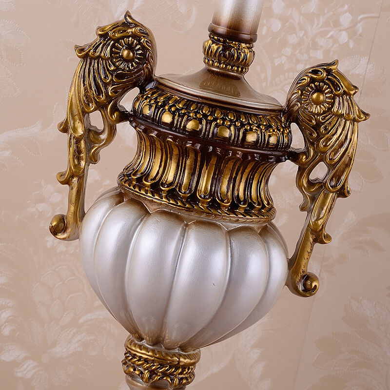 Lighteme Retro-Tischlampe aus Stoff