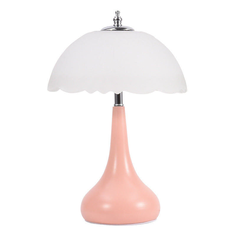 Lampe de table Lighteme style crème romantique