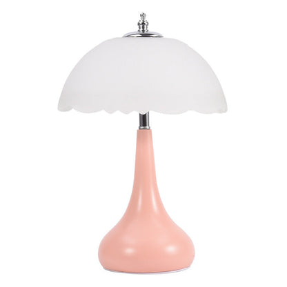 Lampe de table Lighteme style crème romantique