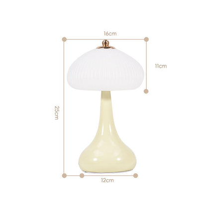 Lampe de table Lighteme style crème romantique