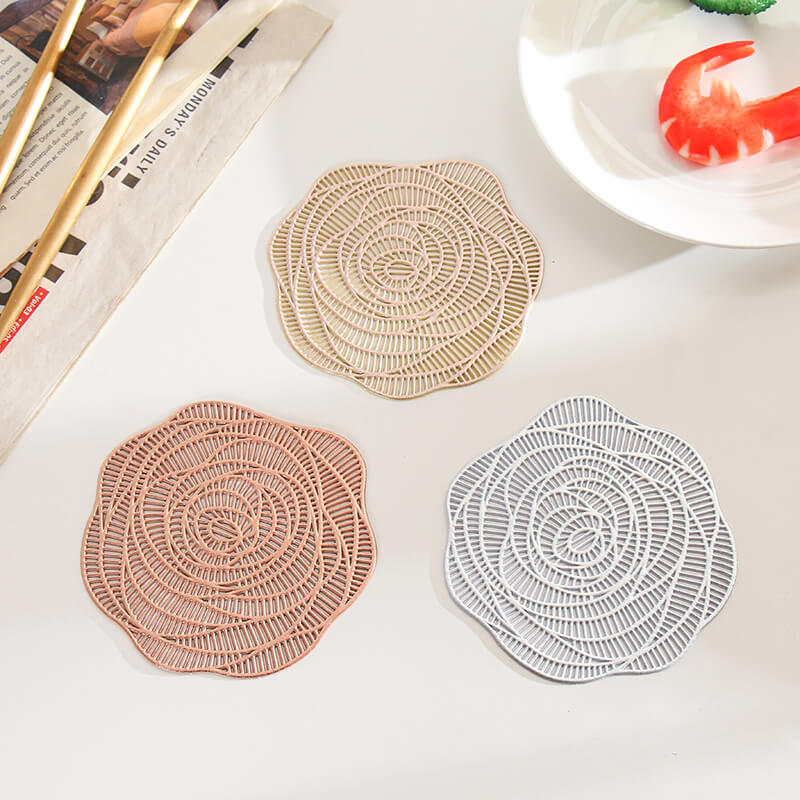 Lighteme Rose Shaped Placemat