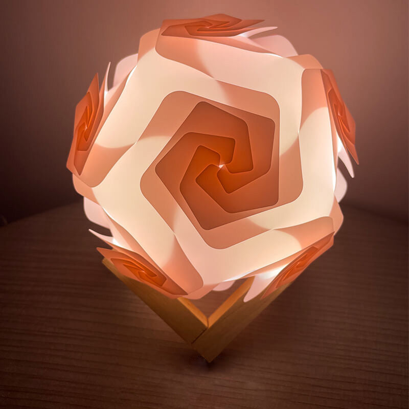 Lighteme Rose Windmill Night Lamp