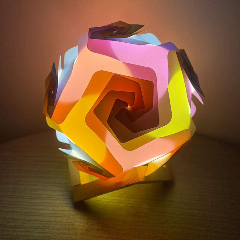Lighteme Rose Windmill Night Lamp