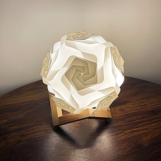 Lampe de nuit moulin à vent Lighteme Rose