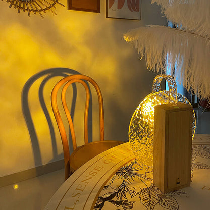 Lighteme Rotating Water Ripple Night Lamp