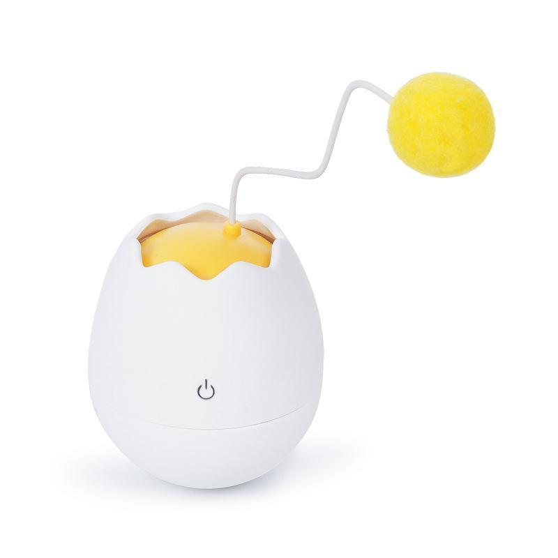 Lighteme Rotating Egg Shell Shape Cat Toy (3 colors)