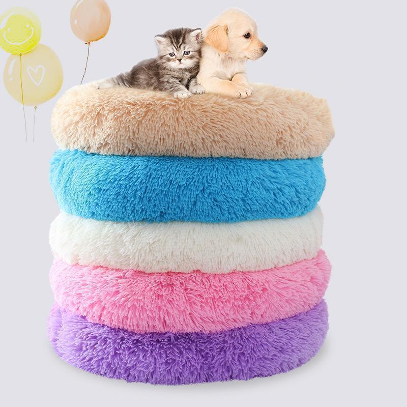 Lighteme Comfy Calming Dog/Cat Bed (8 colors & 8 sizes)