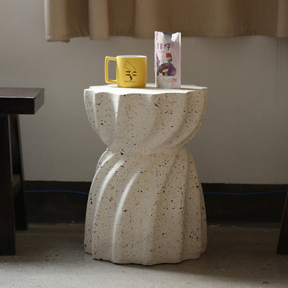 Table basse de rangement à bords arrondis Lighteme