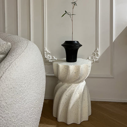 Table basse de rangement à bords arrondis Lighteme