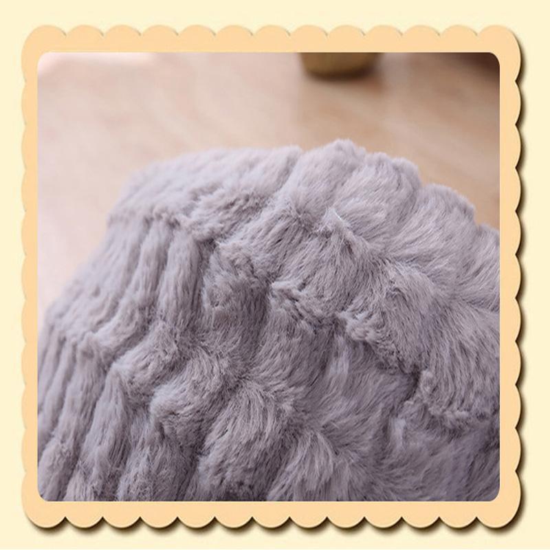 Lighteme Round Short Plush Pet Bed Warm Dog Cat Nest (3 colors & 3 sizes)