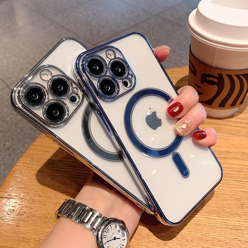 Coque iPhone Lighteme 1+1 GRATUITE avec chargement magnétique