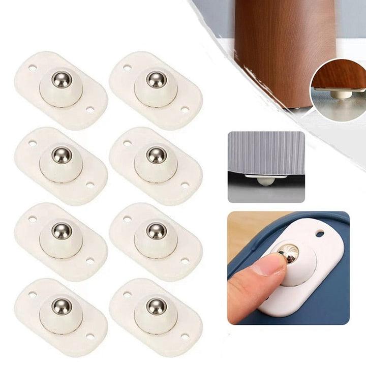 Roulettes coulissantes pour meubles Lighteme | Lot de 8