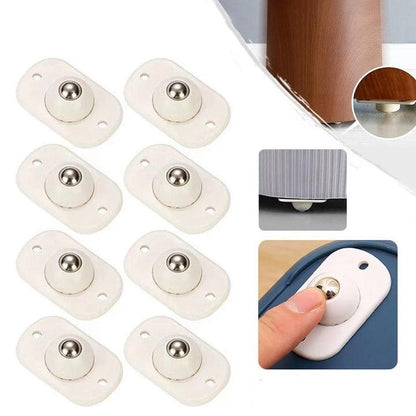 Roulettes coulissantes pour meubles Lighteme | Lot de 8