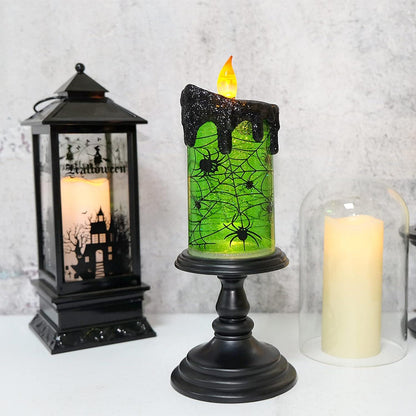 Lighteme Grand glitzernde Halloween-LED-Kerzen 