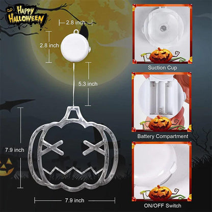 Lumières LED pour fenêtre d'Halloween Lighteme