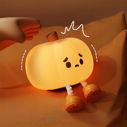 Lighteme Halloween-Kürbis-Nachtlicht | 1 KAUFEN, 1 GRATIS ERHALTEN (2 STÜCK)