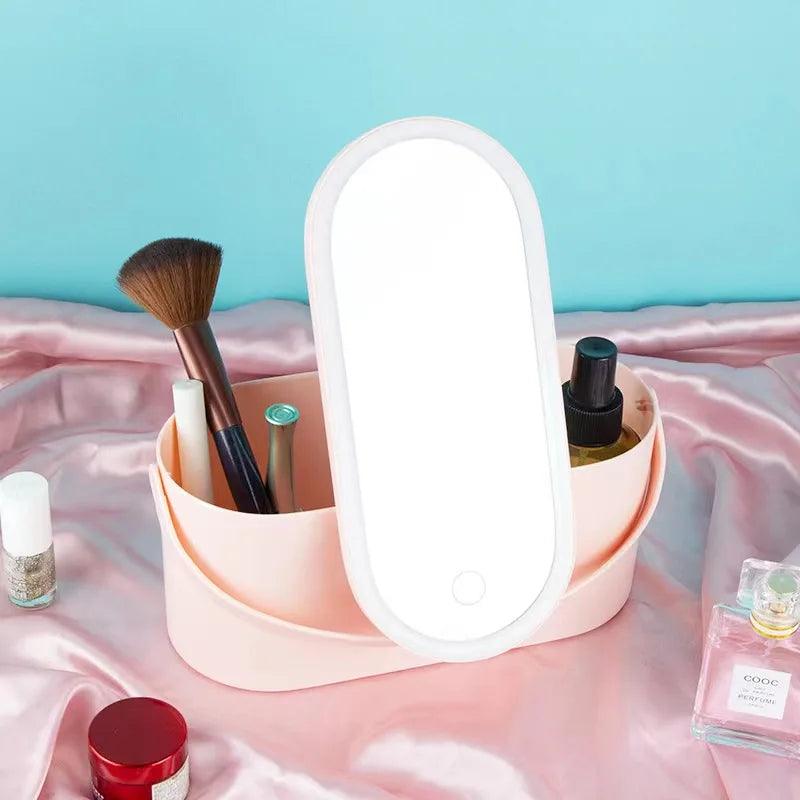 Lighteme Kosmetiktasche mit LED-Licht – Organisieren Sie Ihr Make-up mit LED-Beleuchtung