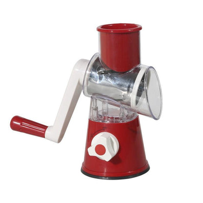Multifunktionaler Lebensmittelschneider mit Handkurbel von Lighteme – schnell und effektiv in der Küche!