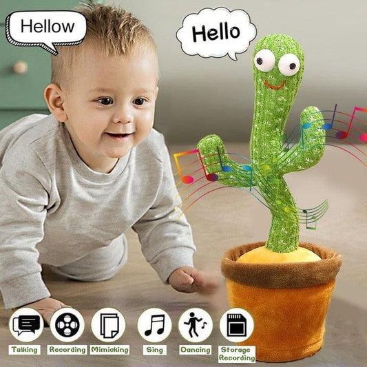 Lighteme Jouet cactus chantant, dansant et parlant