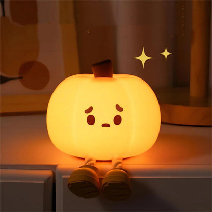 Lighteme Halloween-Kürbis-Nachtlicht | 1 KAUFEN, 1 GRATIS ERHALTEN (2 STÜCK)