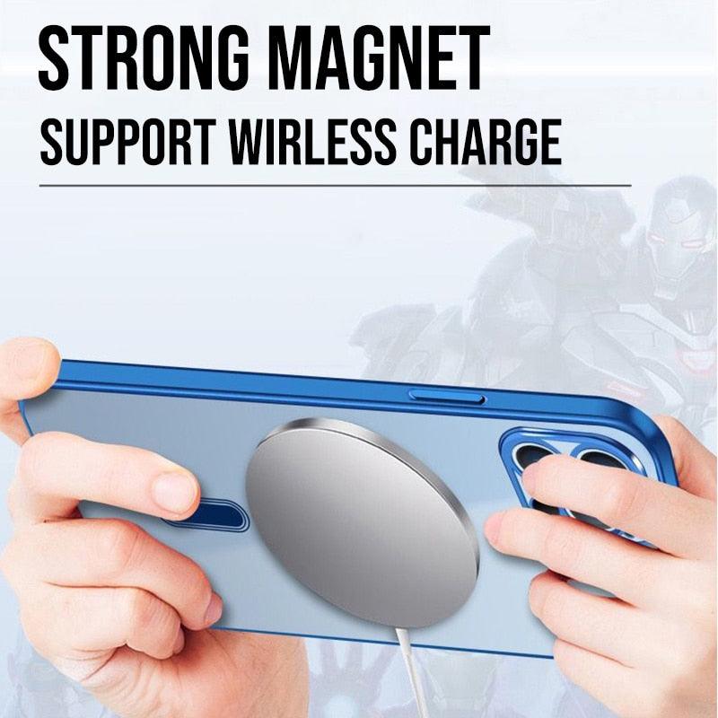 Coque iPhone Lighteme 1+1 GRATUITE avec chargement magnétique