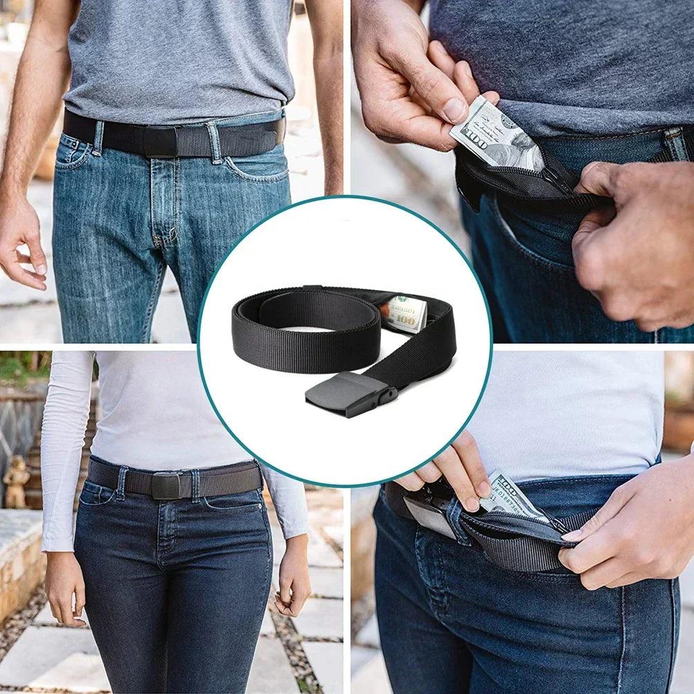 Portefeuille caché pour ceinture de voyage Lighteme 
