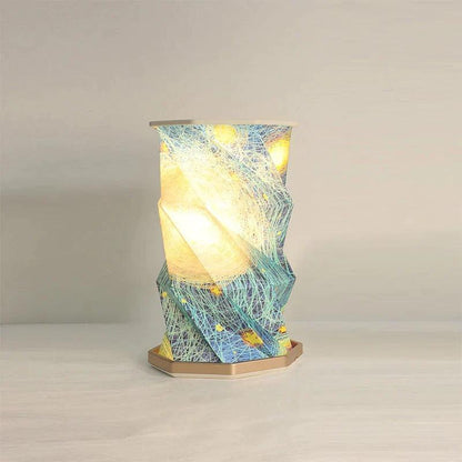 Lighteme Handgefertigte faltbare Kunstlampe 