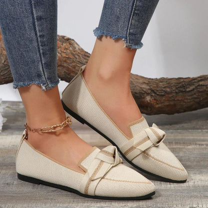 Lighteme Flache Schuhe Damenmode Schuhe